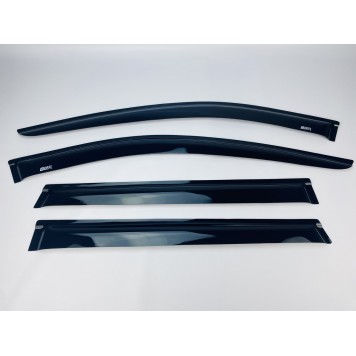 Дефлекторы окон Nissan X-Trail T32 2013-2021 / Rogue  накладные (DEFL) Q2-3